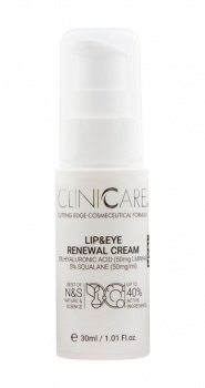 ClinicCare Lip & Eye Renewal Cream 30ml
